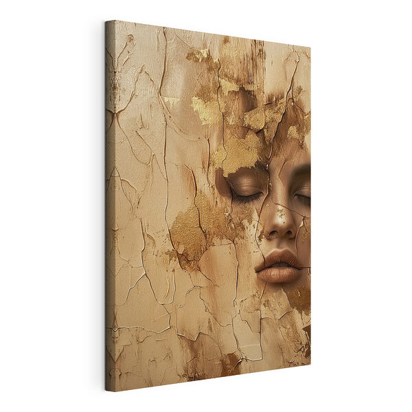 Tablou pe pânză Tablou pe pânză Frumusețe crăpată în repaus (SKU: s39997)
