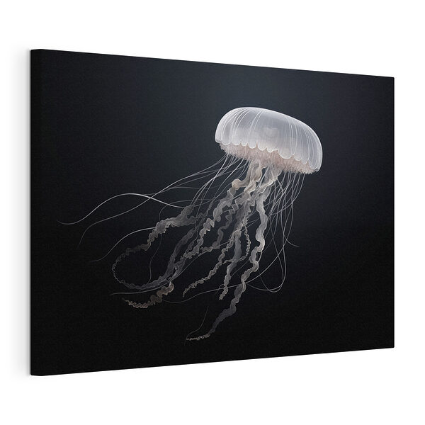 Tablou pe pânză Meduze cu tentacule lungi