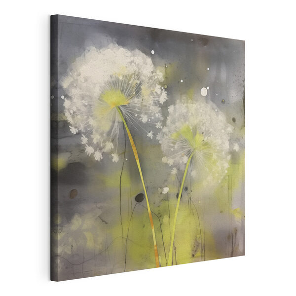 Tablou pe pânză Tablou pe pânză Flori delicate pe un fundal senin (SKU: s42340)