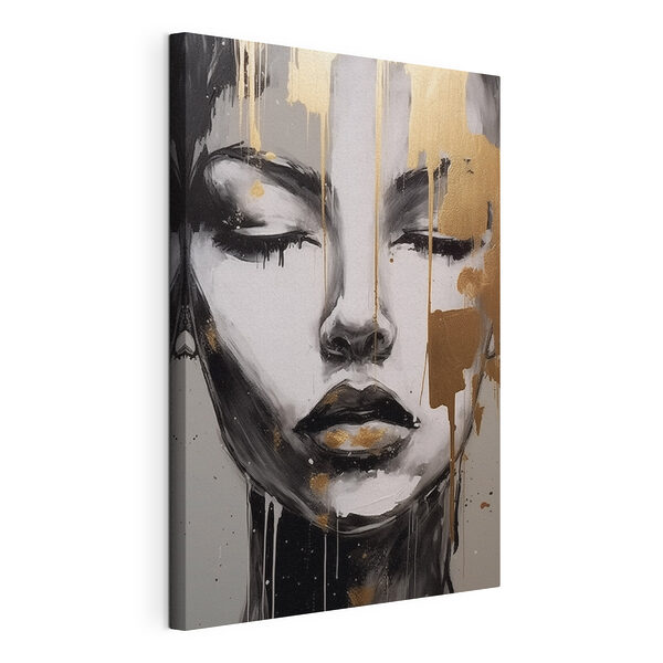 Tablou pe pânză Tablou pe pânză Frumusețe atemporală în tonuri monocrome (SKU: s42481)