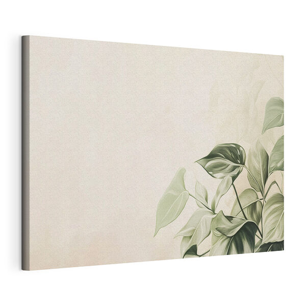 Tablou pe pânză Tablou pe pânză Vegetație luxuriantă pe un fundal moale (SKU: s43509)