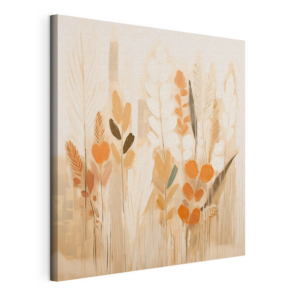 Tablou pe pânză Tablou pe pânză Pictura de plante cu frunze (SKU: s44252)