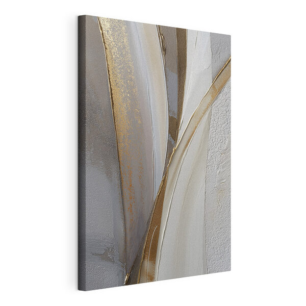 Linii abstracte în nuanțe delicate Tablou pe pânză Linii abstracte în nuanțe delicate