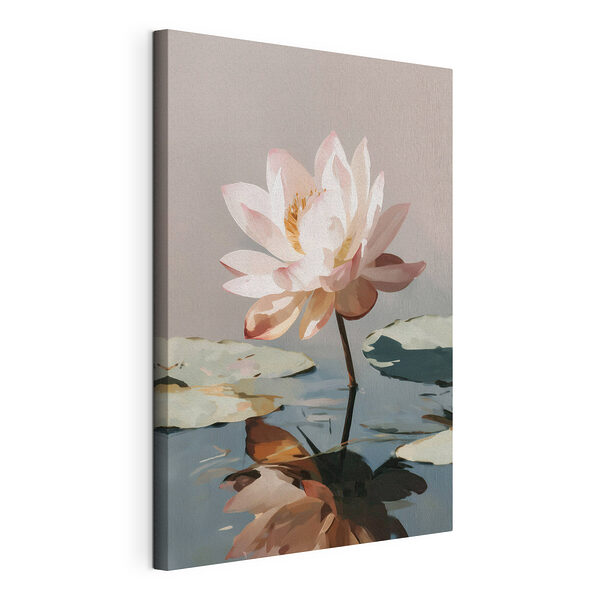 Tablou pe pânză Floare în apă
