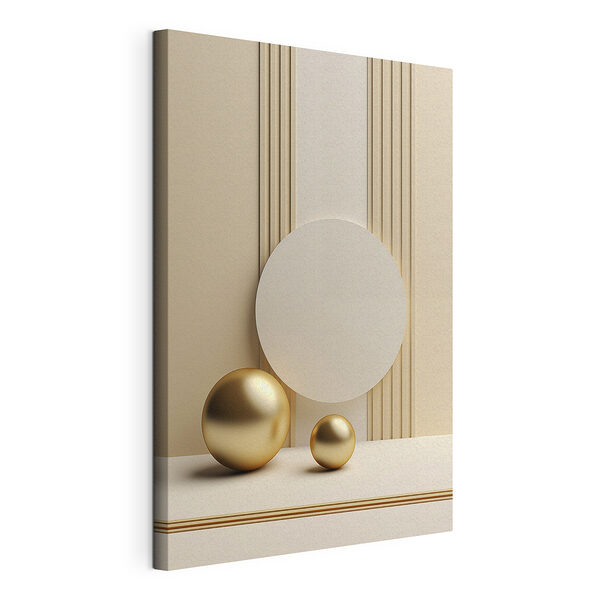 Tablou pe pânză Forme abstracte în nuanțe calde (SKU: s47872) Tablou pe pânză Tablou pe pânză Forme abstracte în nuanțe calde (SKU: s47872)