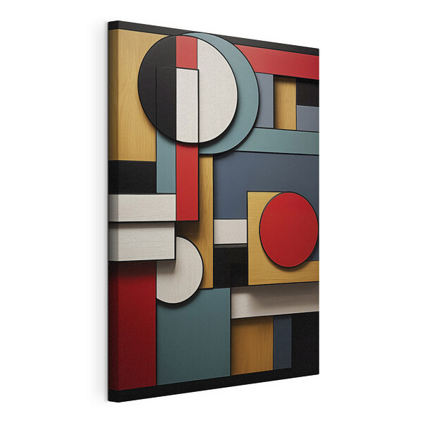Tablou pe pânză Design geometric colorat