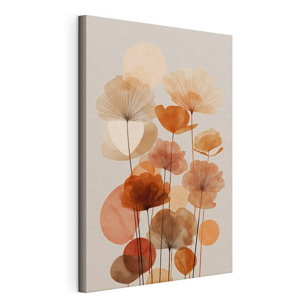 Buchet de flori în diverse culori Tablou pe pânză Buchet de flori în diverse culori