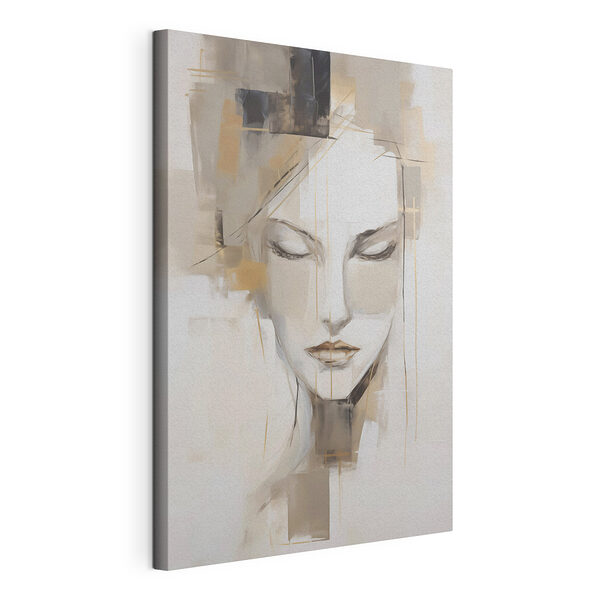 Tablou pe pânză Tablou reprezentând chipul unei femei (SKU: s48761) Tablou pe pânză Tablou pe pânză Tablou reprezentând chipul unei femei (SKU: s48761)