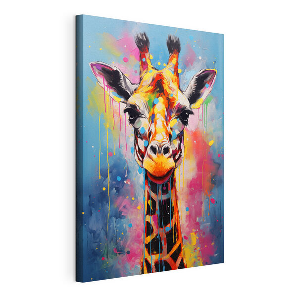 Tablou pe pânză Tablou cu o girafă