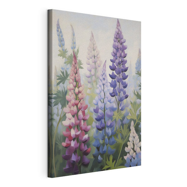 Tablou pe pânză Tablou pe pânză Pictură cu flori pe un perete (SKU: s50198)