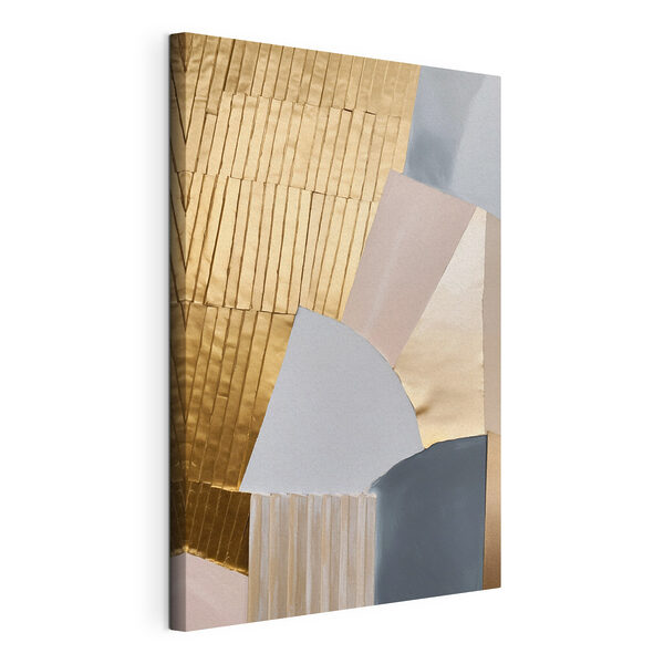 Tablou pe pânză Tablou pe pânză Straturi texturate într-o paletă de culori delicate (SKU: s50220)