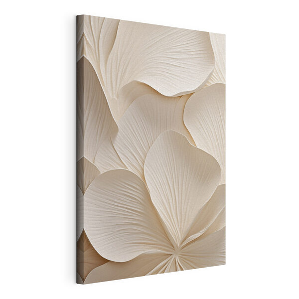 Tablou pe pânză Tablou pe pânză Textura liniștită a petalelor suprapuse (SKU: s50305)