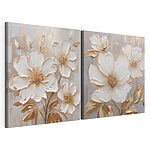 Tablou modular pe pânză Decorațiuni florale elegante pentru orice spațiu