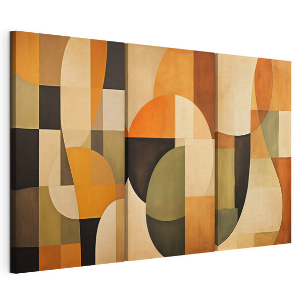 Tablou modular pe pânză Colecție de opere de artă