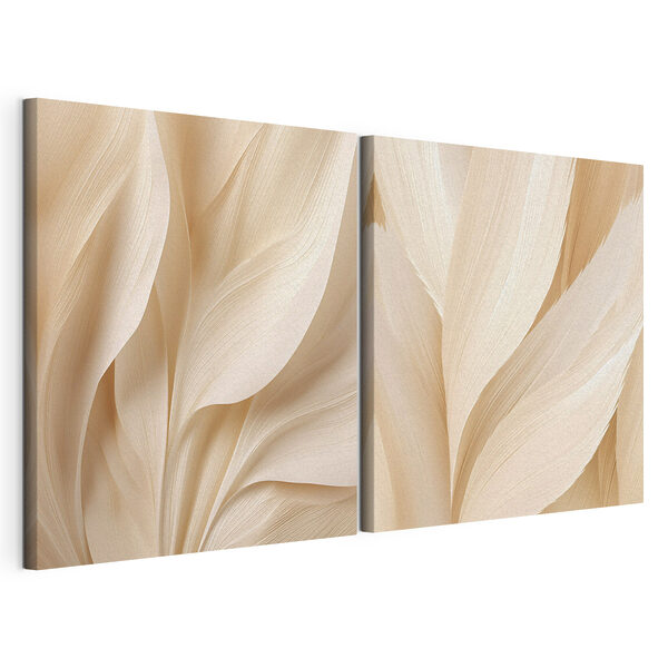 Tablou modular pe pânză Curbe delicate ale texturilor naturale