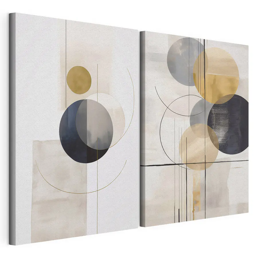 Tablou modular Două opere de artă (SKU: m30124)