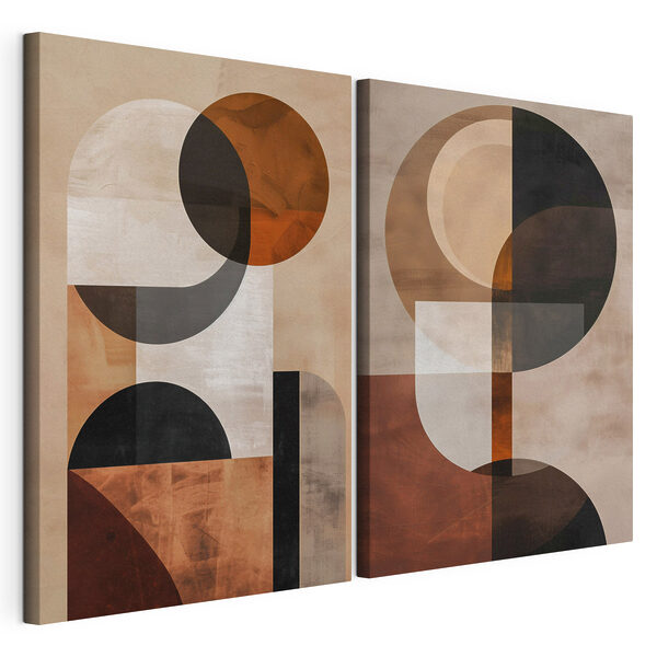 Tablou modular pe pânză Pereche de opere de artă