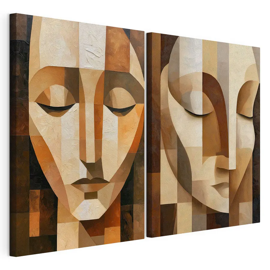 Tablou modular Pereche visătoare (SKU: m30628)
