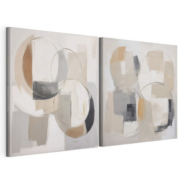 Pereche de opere de artă Tablou modular pe pânză Pereche de opere de artă