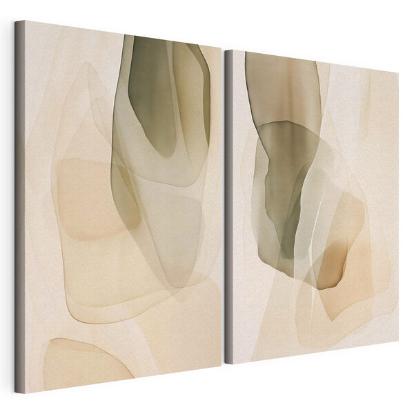 Tablou modular pe pânză Straturi abstracte în culori delicate (SKU: m30835) Tablou modular pe pânză Tablou modular pe pânză Straturi abstracte în culori delicate (SKU: m30835)